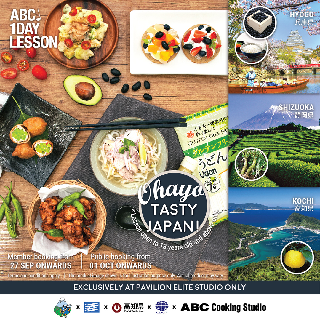 1 Day Lesson Ohayo Tasty Japan Abc Cooking Studio Malaysia